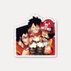Luffy Roger Oden Legendary Cheers Sticker