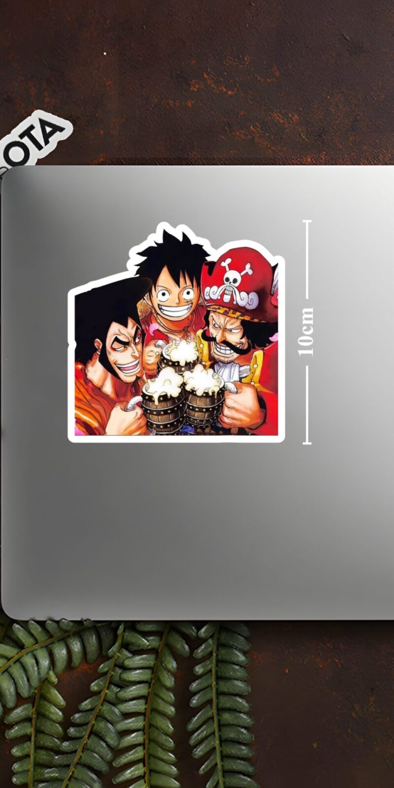 Luffy-Roger-Oden-Legendary-Cheers-Sticker-L-10-cm