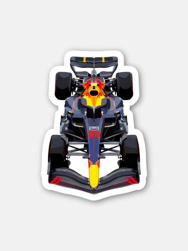 Max 33 - Red Bull Vector Sticker