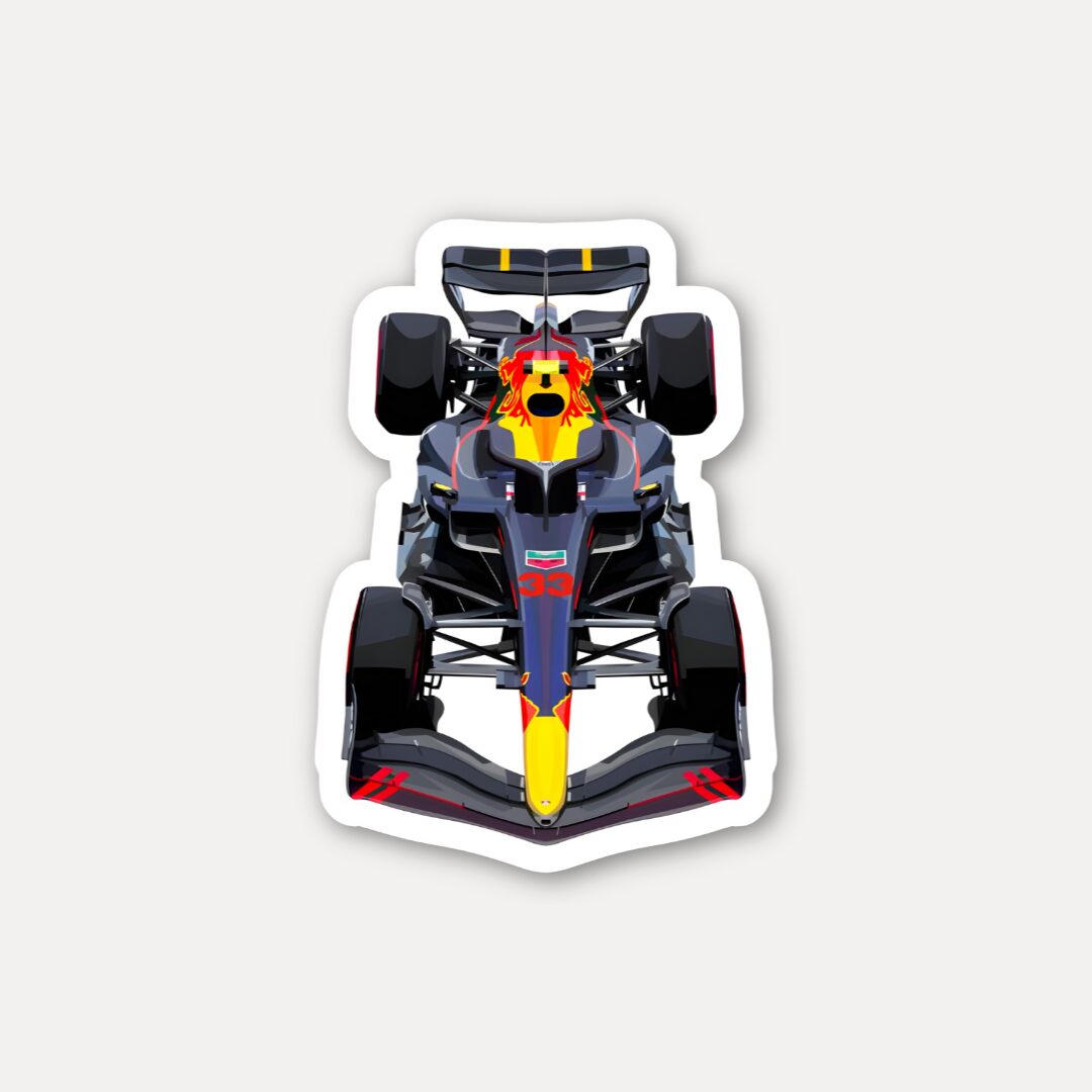 Max 33 - Red Bull Vector Sticker