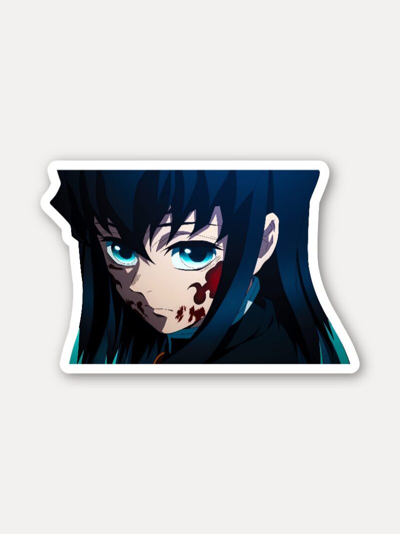 Mist Hashira - Muichiro Battle Gaze Sticker