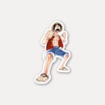 Monkey D. Luffy Battle Pose Sticker