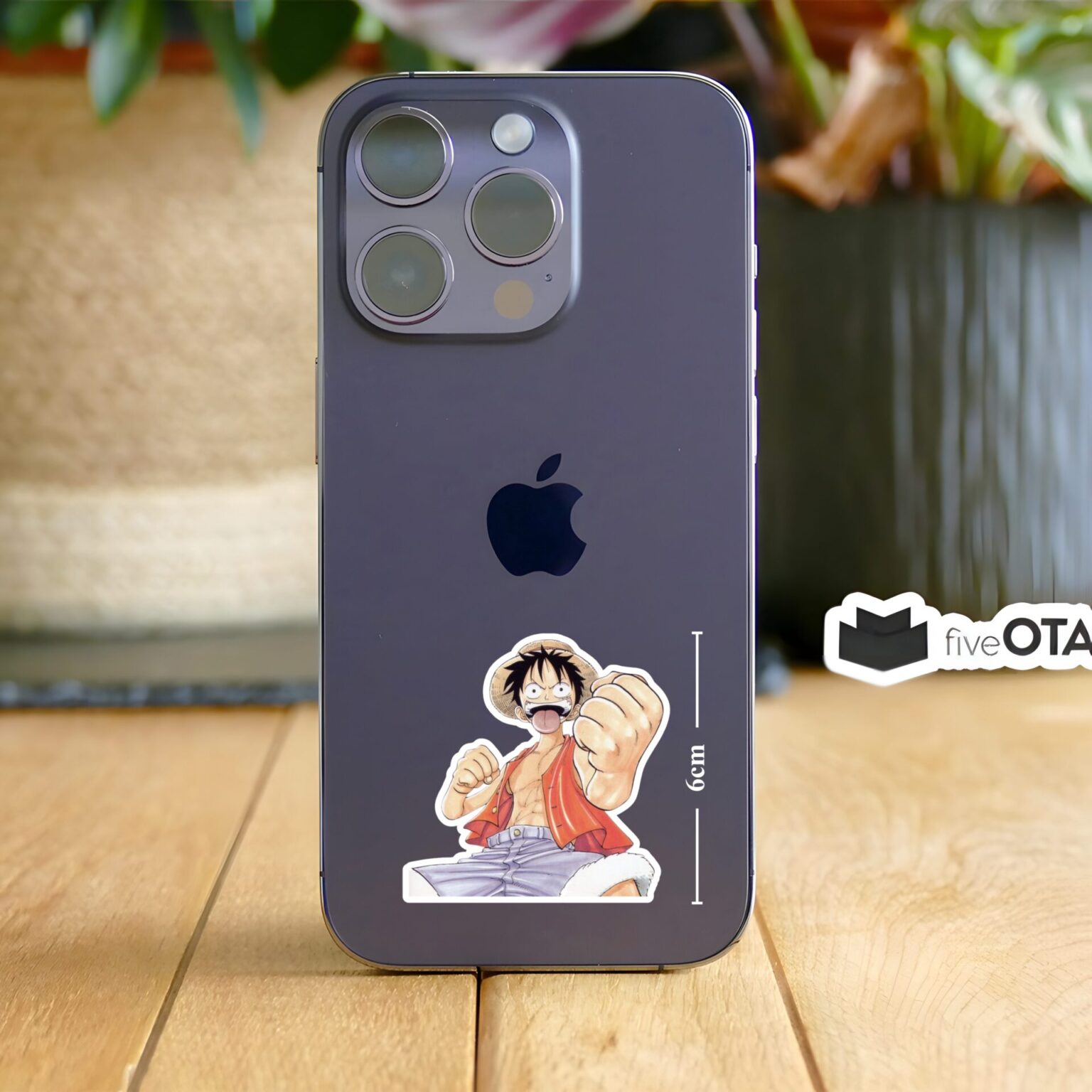 Monkey D. Luffy Classic Pose One Piece Sticker