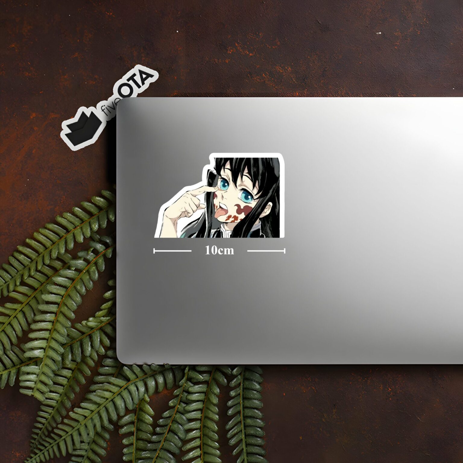 Muichiro Tokito Playful Face Sticker Demon Slayer