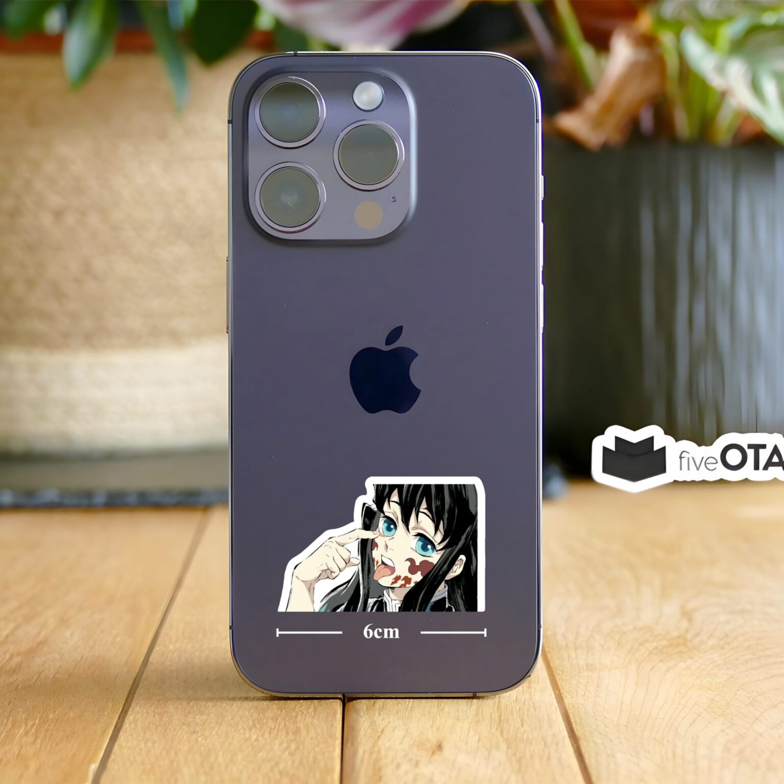 Muichiro Tokito Playful Face Sticker Demon Slayer