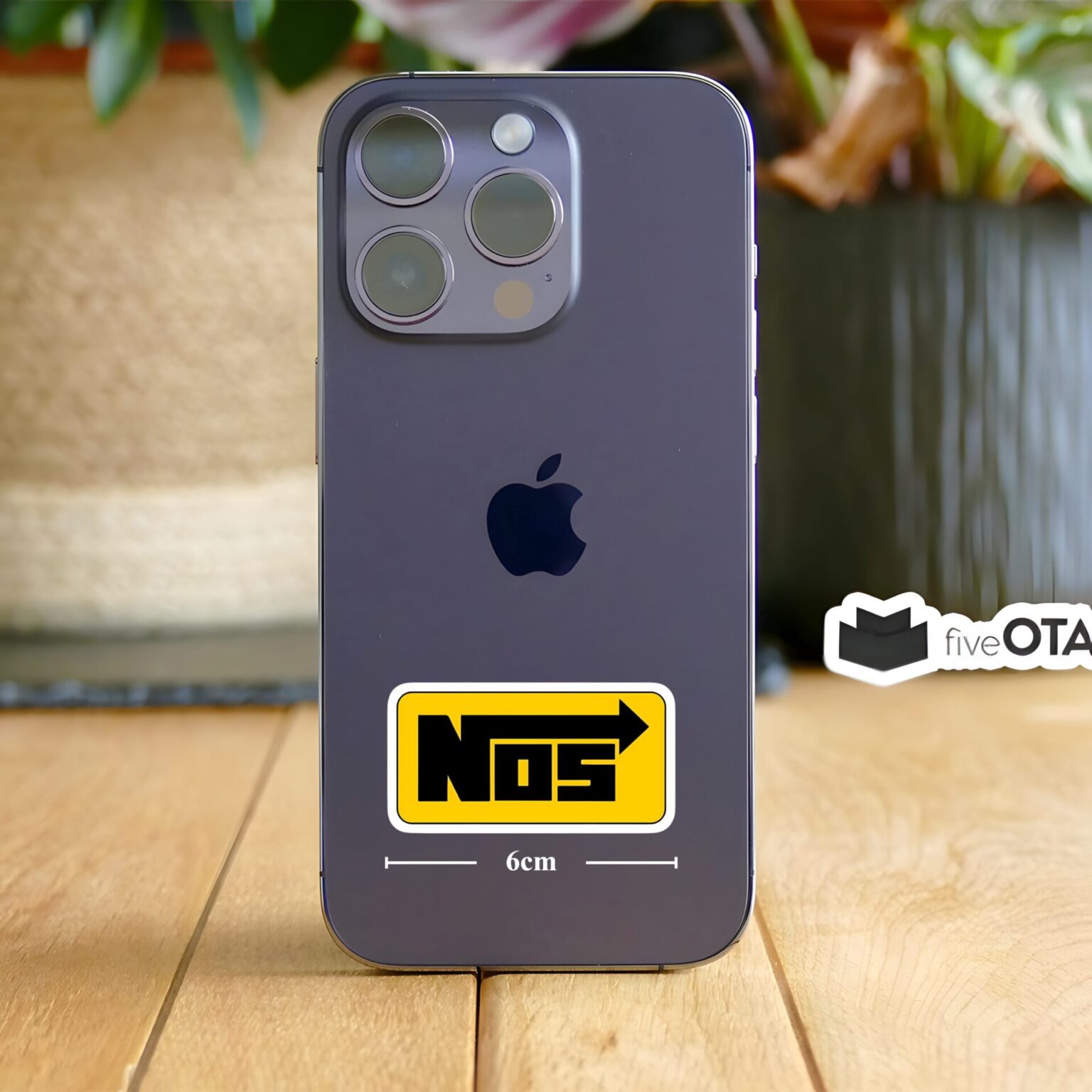 NOS Turbo Arrow Sticker