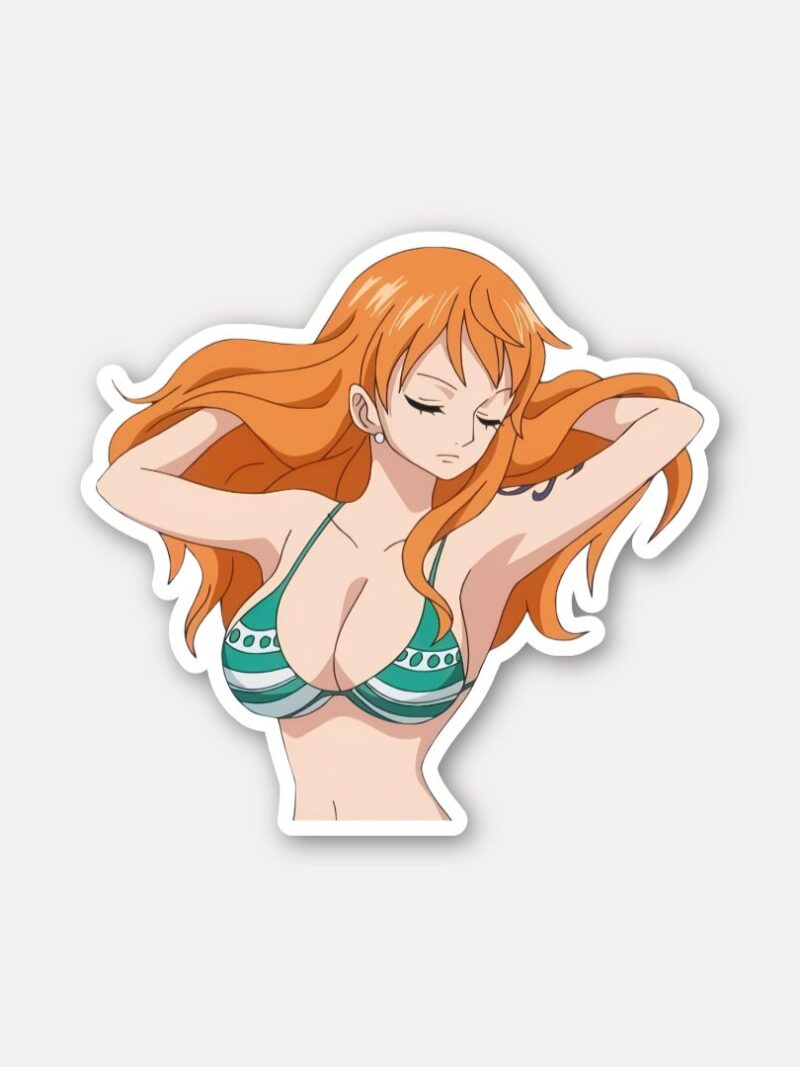 Nami Relax Pose Sticker One Piece