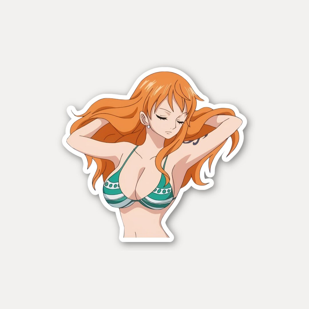 Nami Relax Pose Sticker One Piece