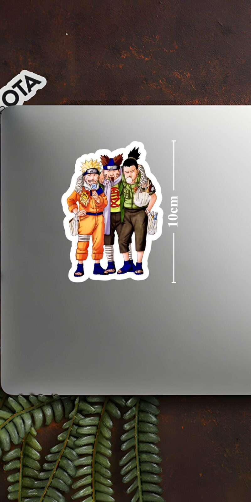 Naruto-Choji-Shikamaru-Squad-Sticker-Naruto-L-10-cm
