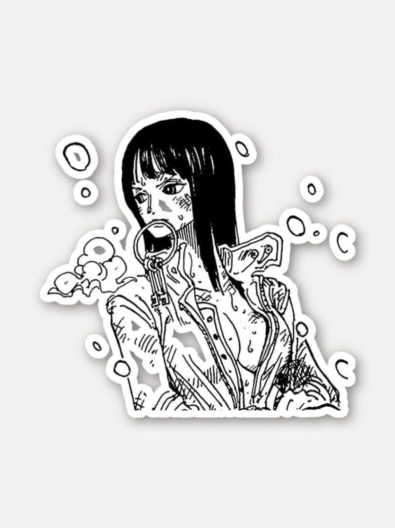 Nico Robin Manga Panel Sticker