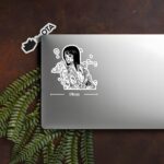 Nico Robin Manga Panel Sticker