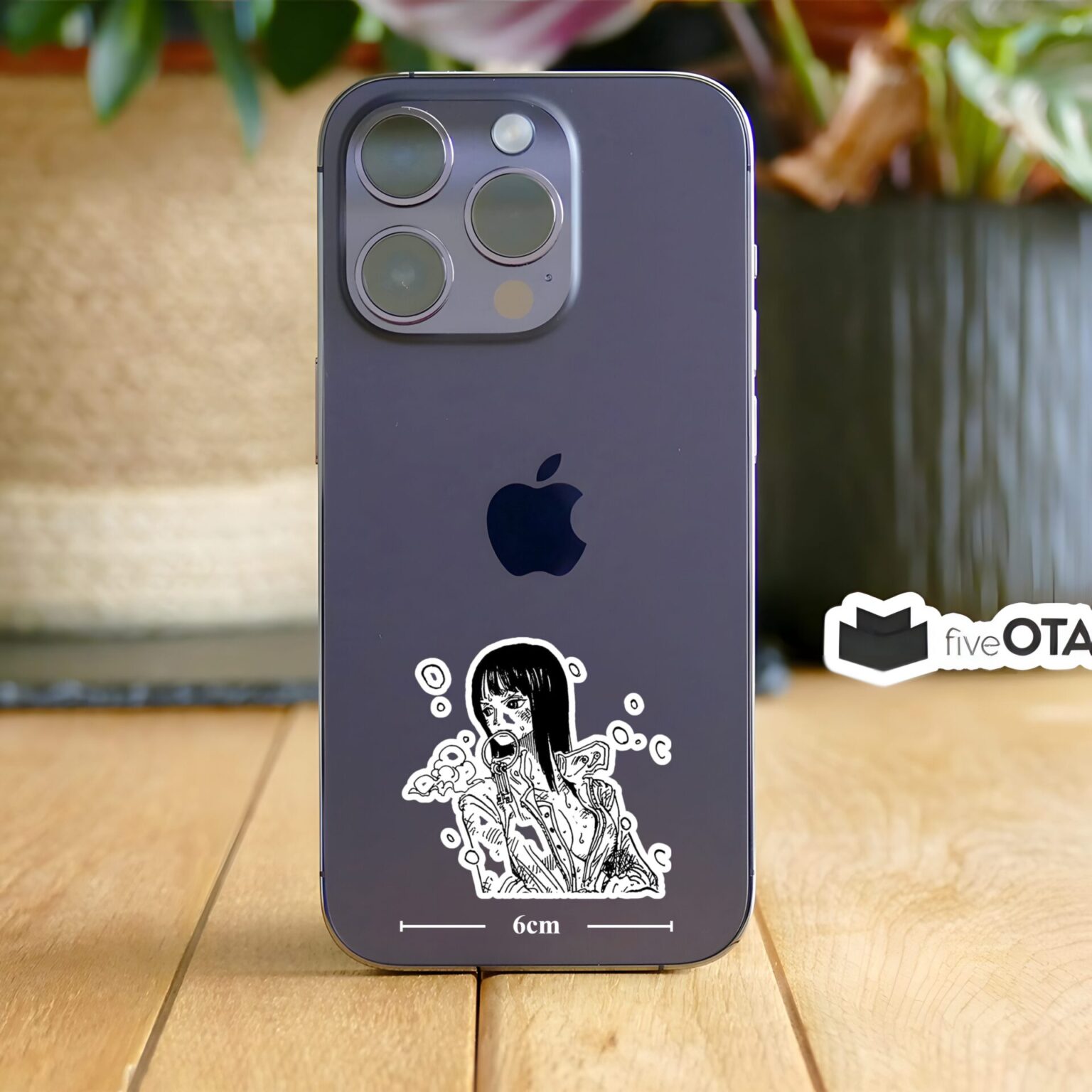 Nico Robin Manga Panel Sticker