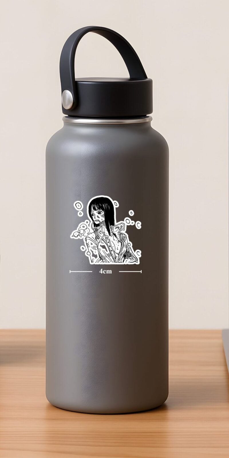 Show your love for the Nico Robin Manga Panel Sticker. A striking One Piece vinyl design perfect for laptops, bottles, and cases.