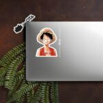 One Piece Luffy Classic Manga Portrait Sticker