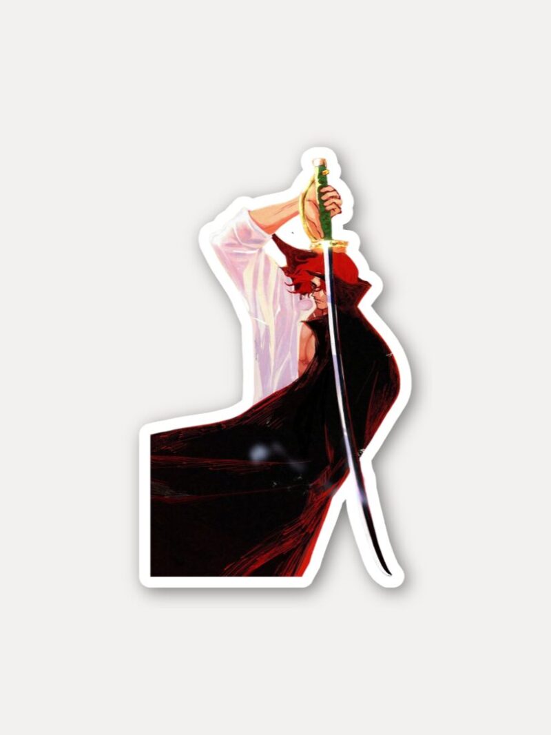 One Piece Shanks Sword Art Sticker