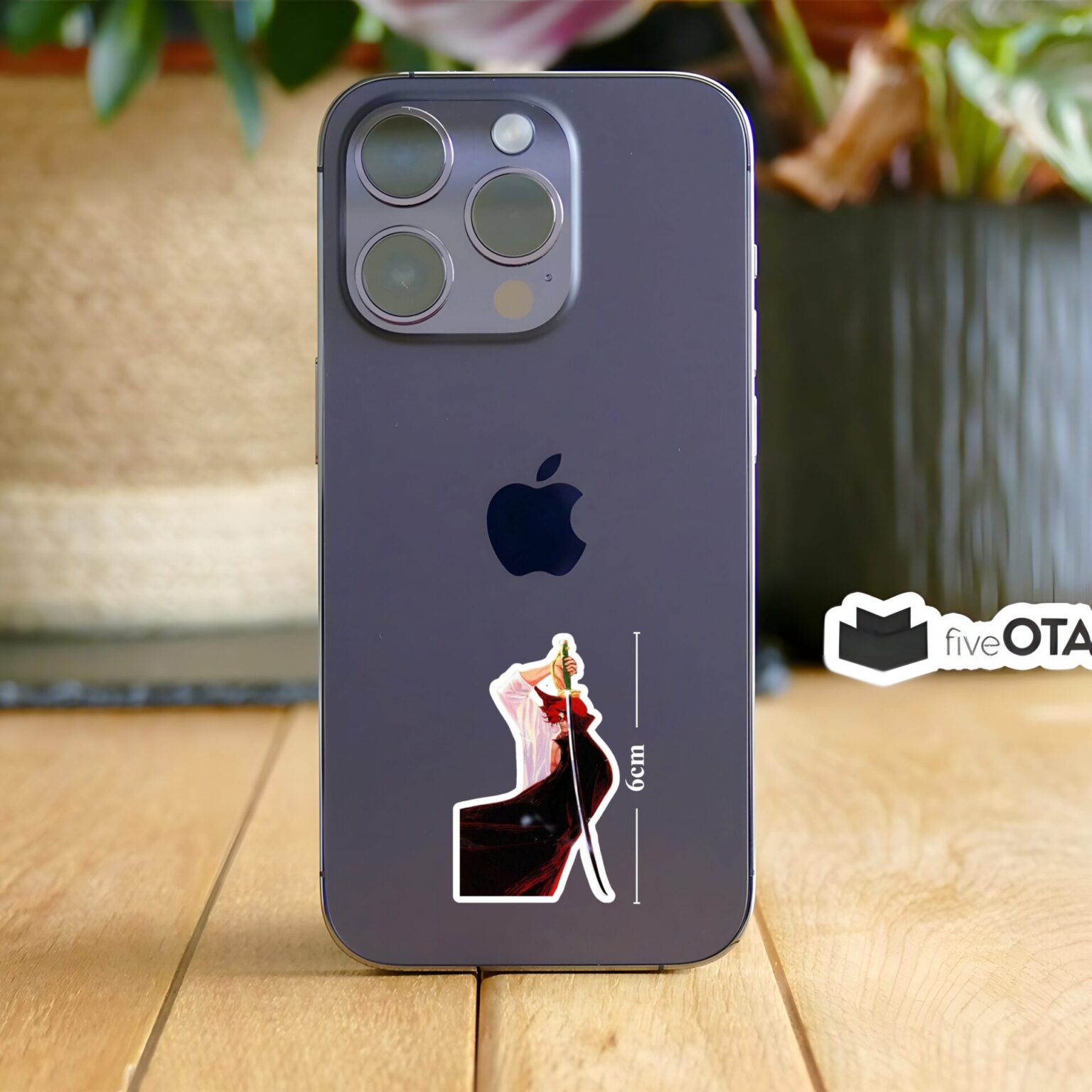 One Piece Shanks Sword Art Sticker