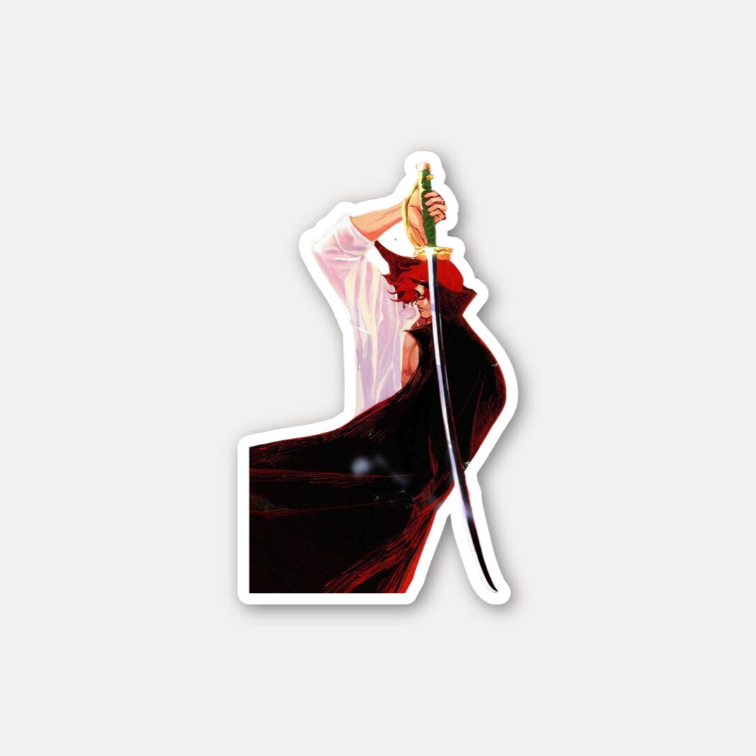 One Piece Shanks Sword Art Sticker