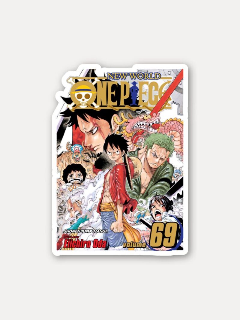 One Piece Volume 69 Cover Sticker