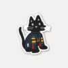 Red Bull Cat Suit Sticker