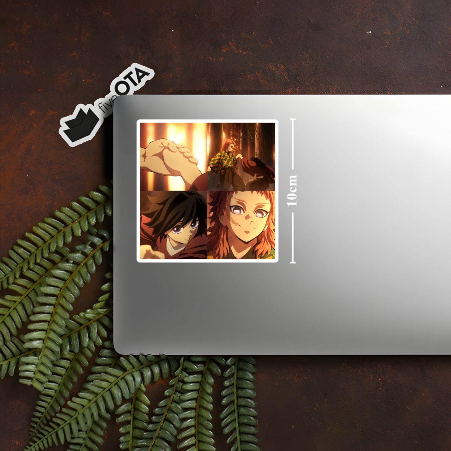 Rengoku x Giyu - Quiet Brotherhood Sticker