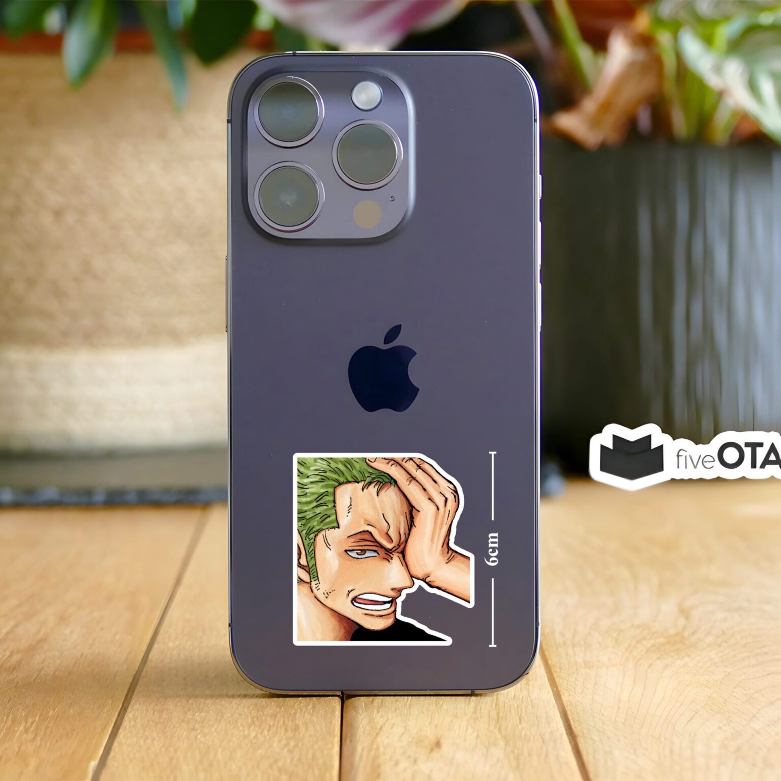 Roronoa Zoro One Piece Sticker