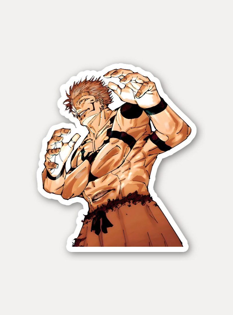 Ryomen Sukuna Jujutsu Kaisen Sticker