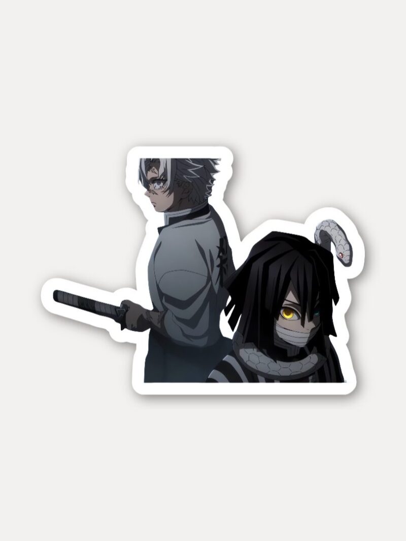 Sanemi and Obanai Sticker - Shadows and Blades