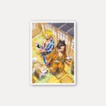 Sanji and Kinemon One Piece Sticker
