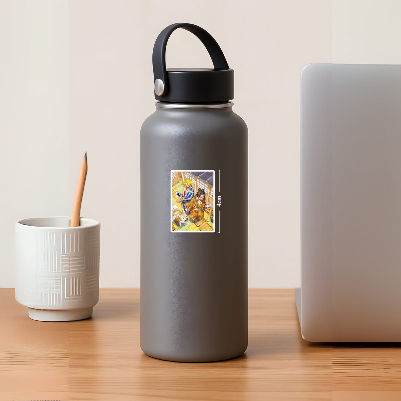 Sanji and Kinemon One Piece Sticker