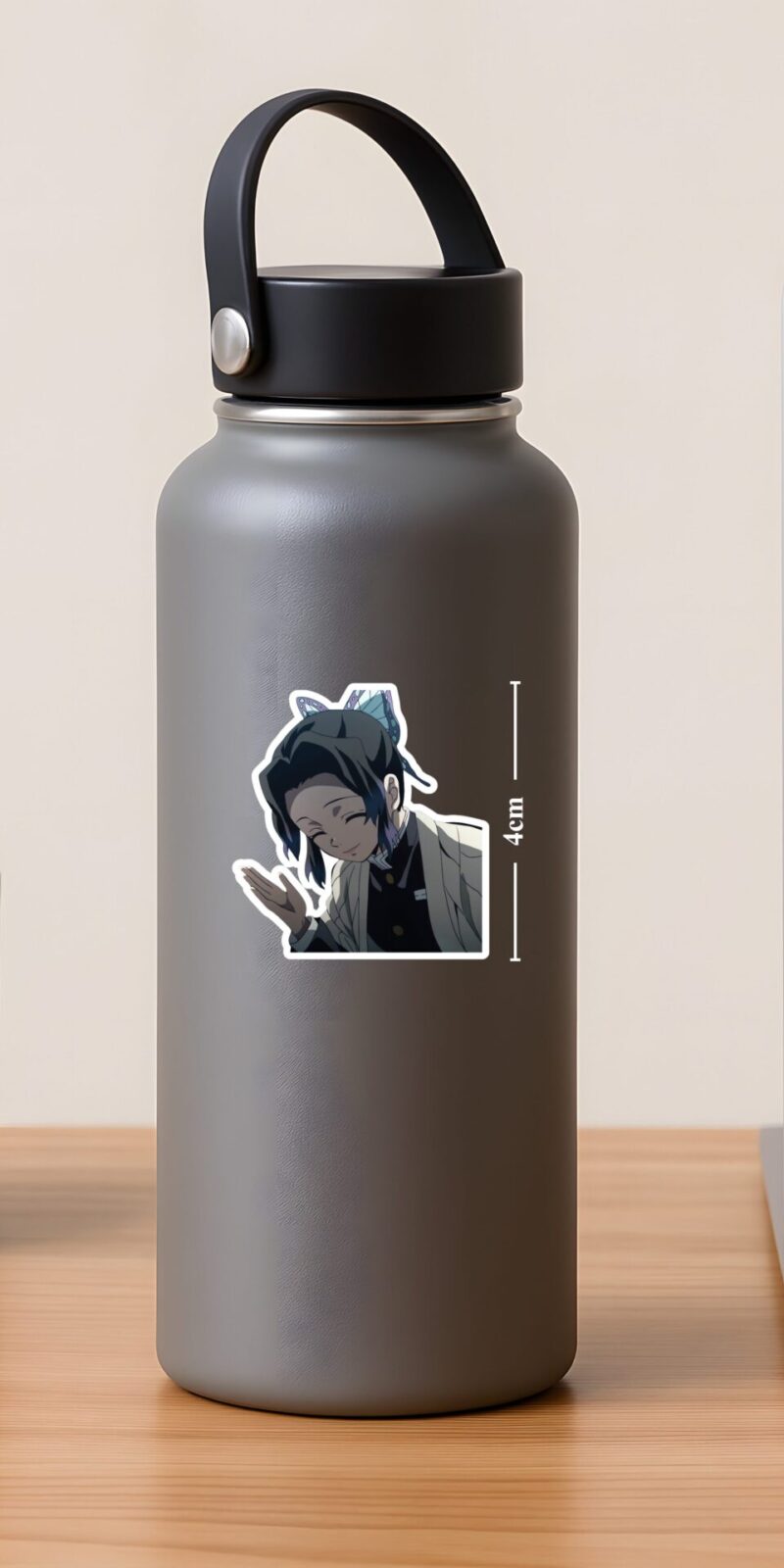 Shinobu-Bowing-Sticker—Polite-with-Poison-Behind-It-S-4-cm