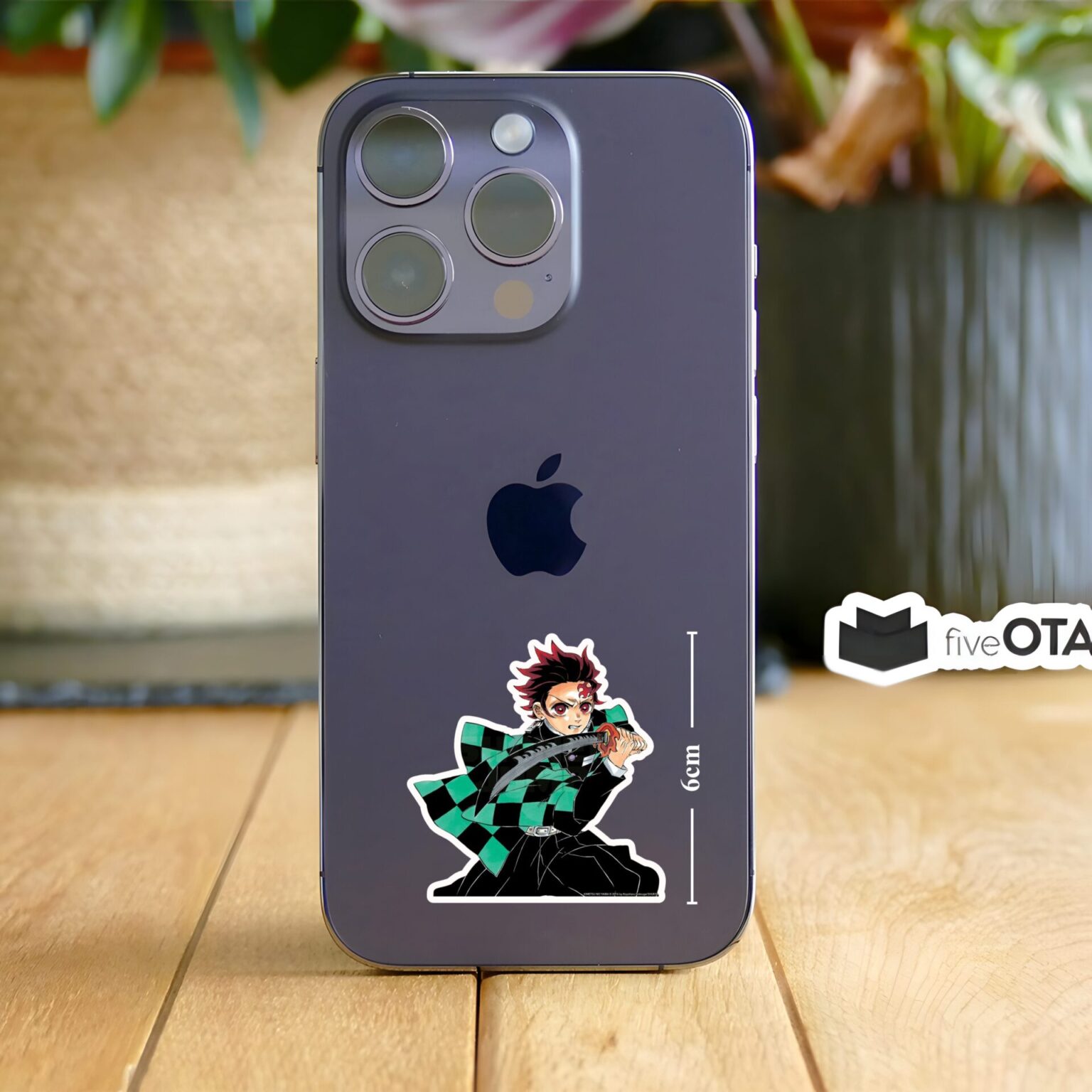 Tanjiro Kamado Demon Slayer Sticker