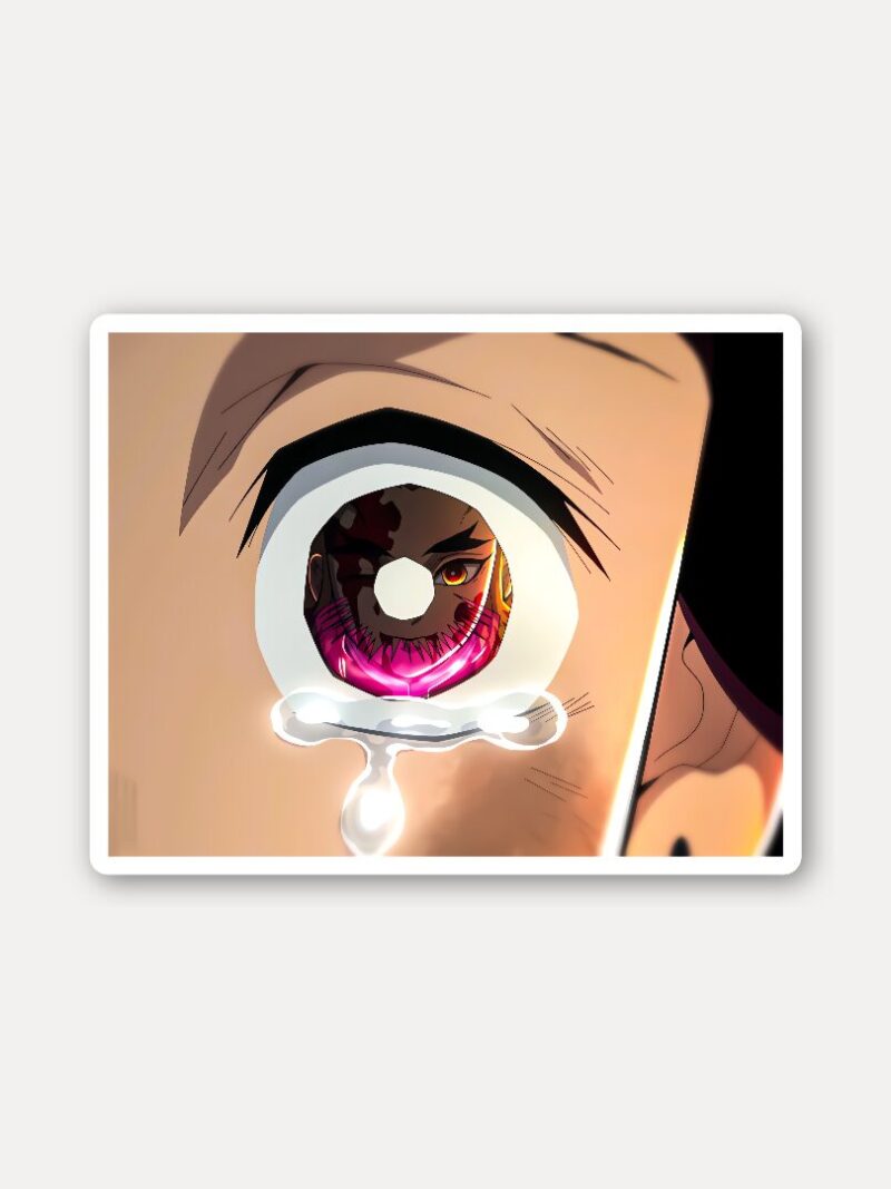 Tanjiro Reflection Sticker - The Moment That Broke You