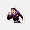 Tanjiro School Uniform Sticker - Happy Anime Character Vinyl