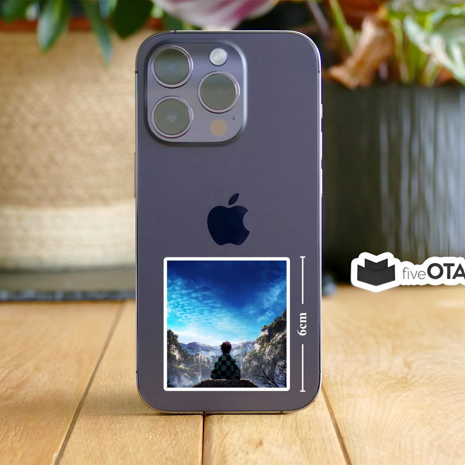 Tanjiros Stillness - Breath of Nature Sticker