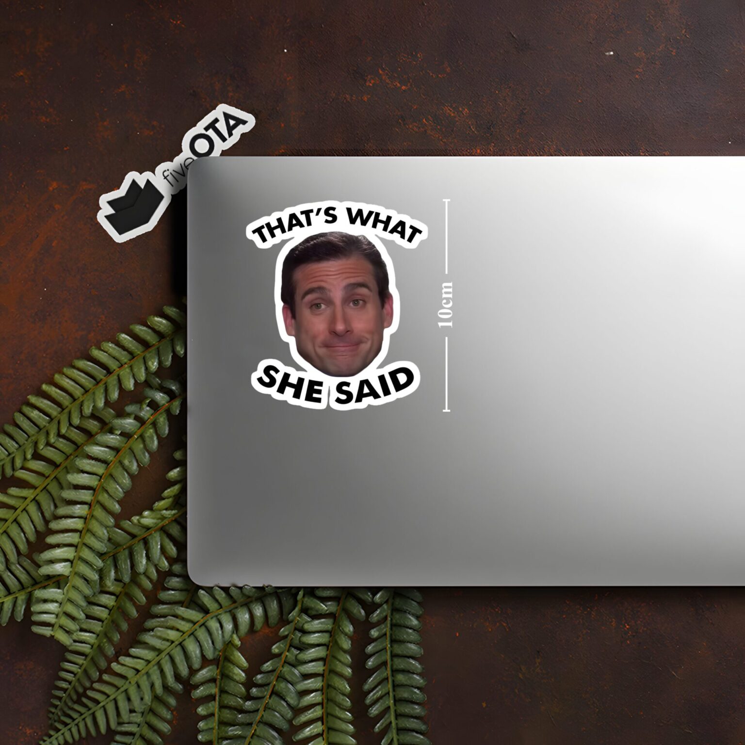 Thats What She Said Face Sticker