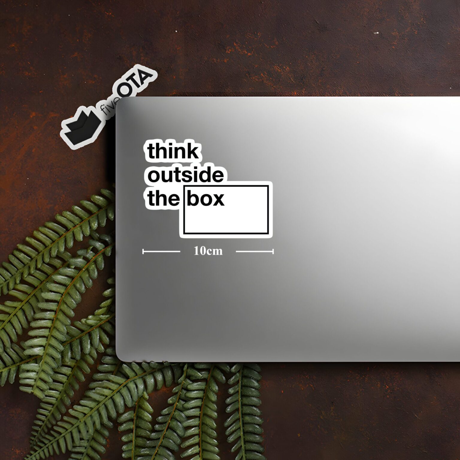 Think Outside The Box Sticker