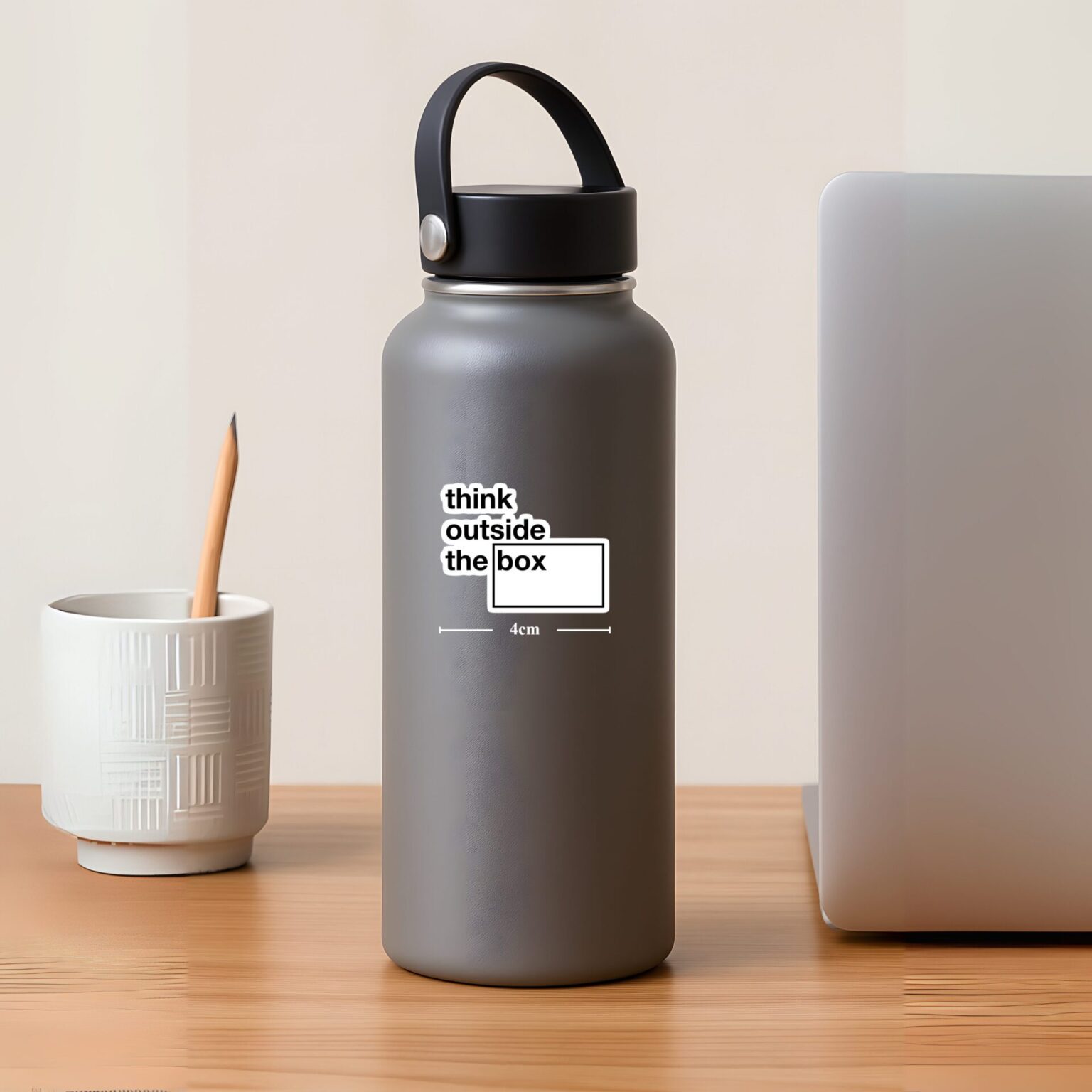 Think Outside The Box Sticker