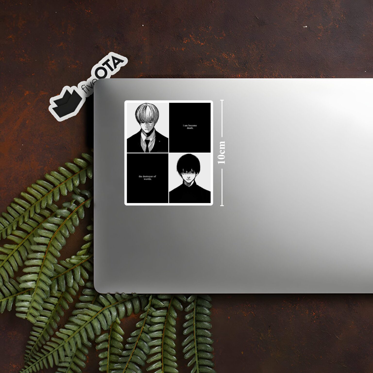 Tokyo Ghoul Kaneki Become Death Sticker