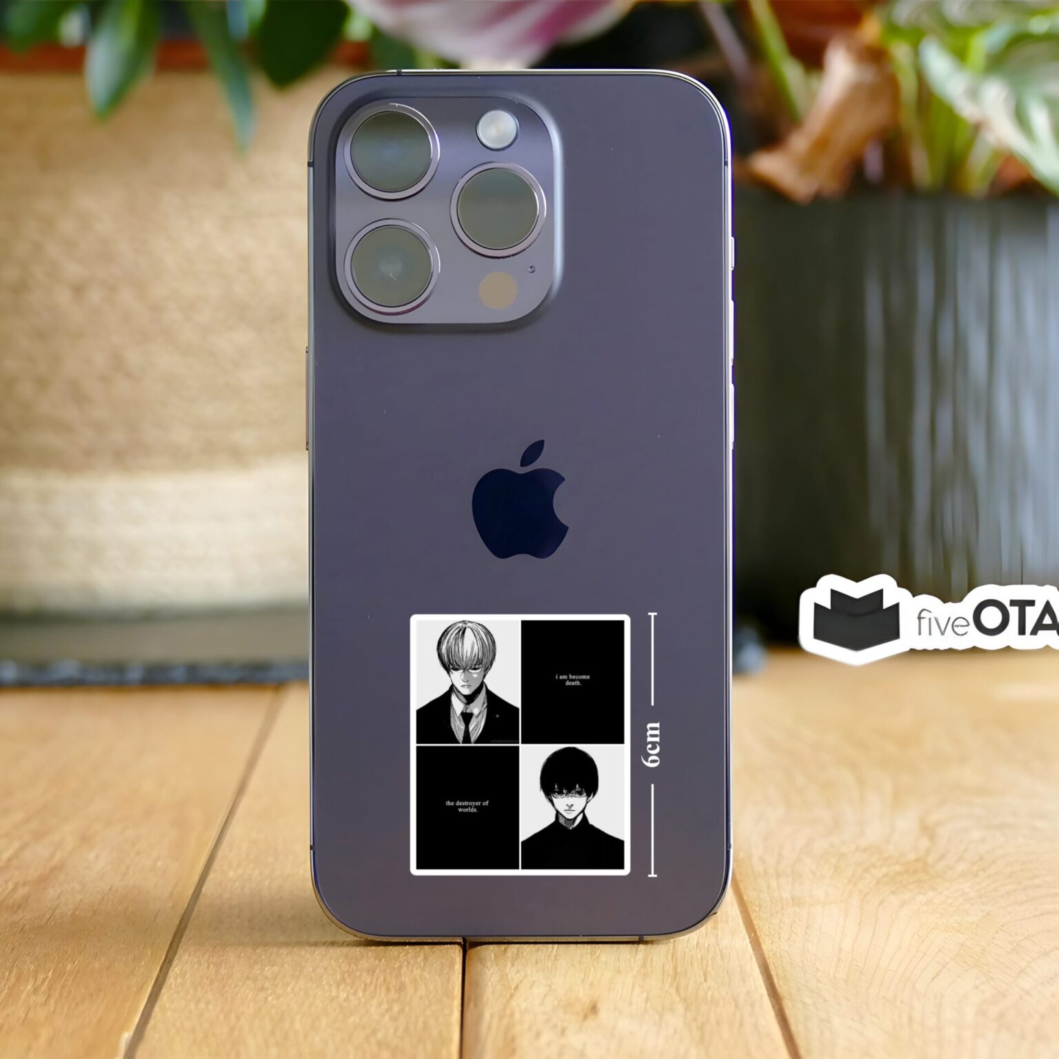 Tokyo Ghoul Kaneki Become Death Sticker