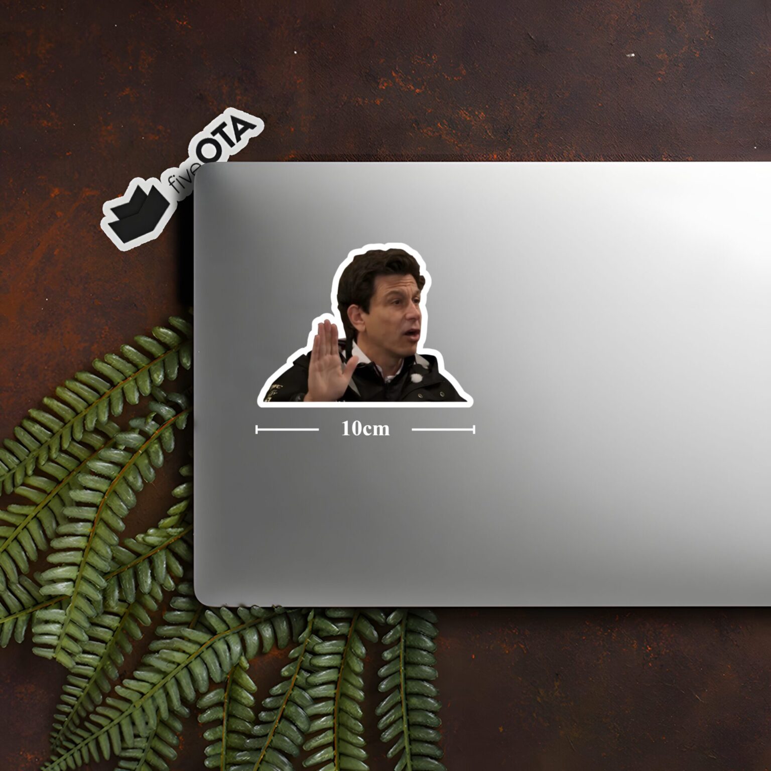 Toto Says No - F1 Reaction Sticker