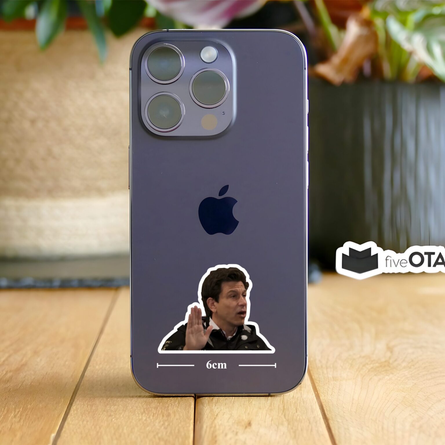 Toto Says No - F1 Reaction Sticker