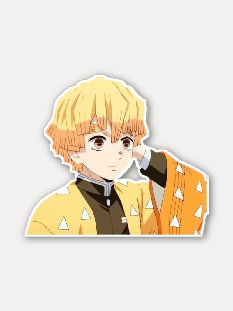Zenitsu Agatsuma Casual Pose Sticker