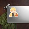 Zenitsu Agatsuma Eating Sticker
