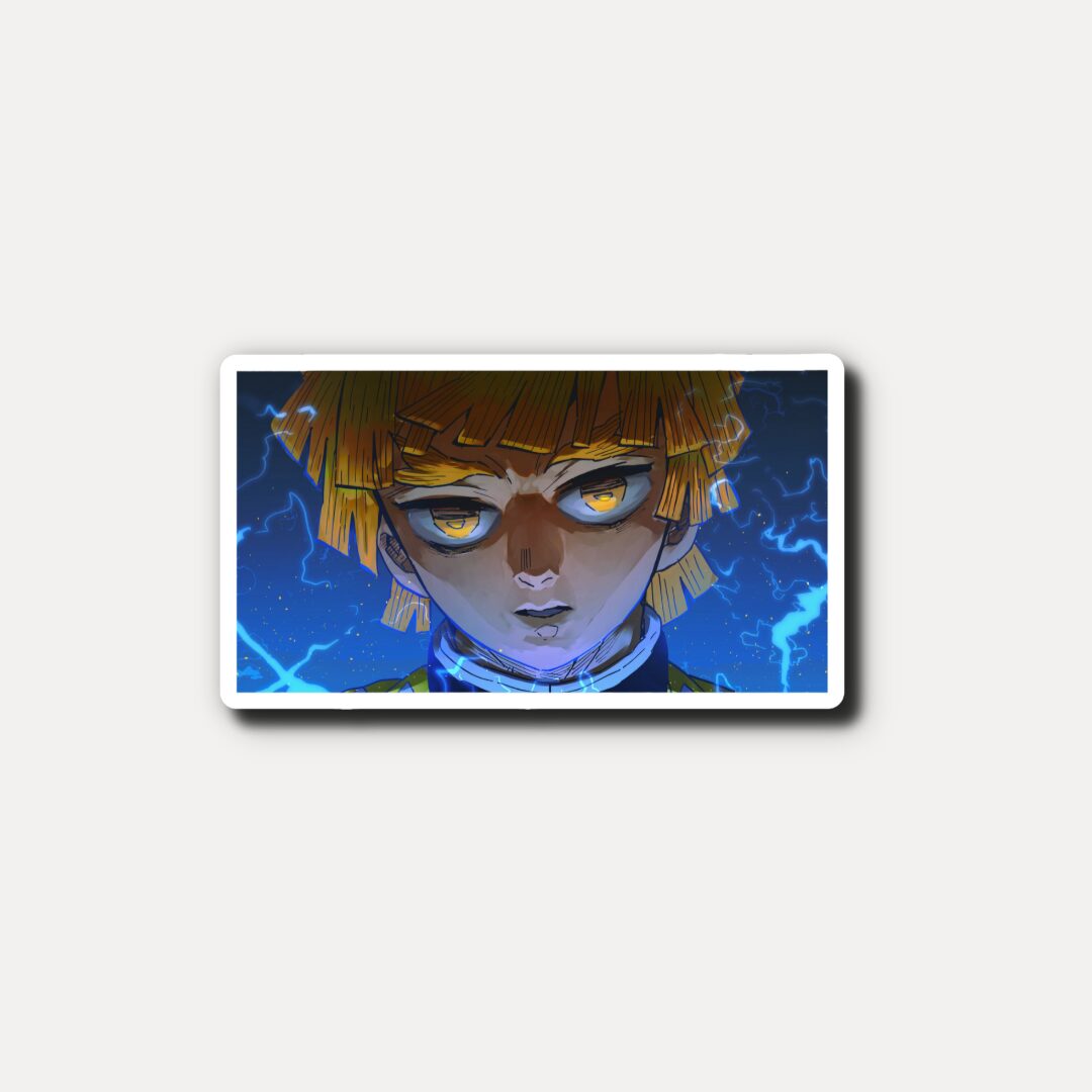 Zenitsu Agatsuma Lightning Mode Sticker