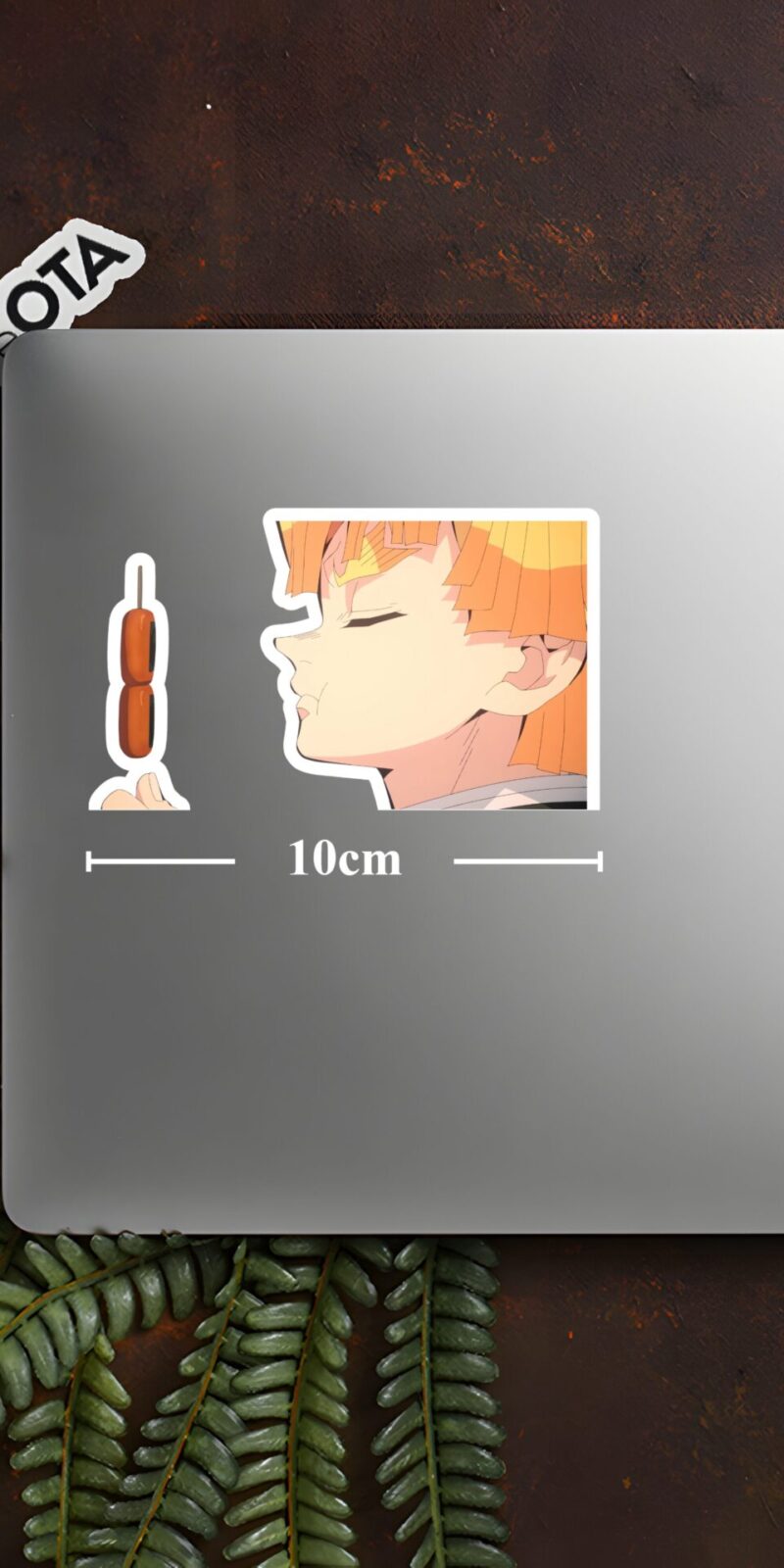 Zenitsu-Agatsuma-Sausage-Bite-Sticker-L-10-cm