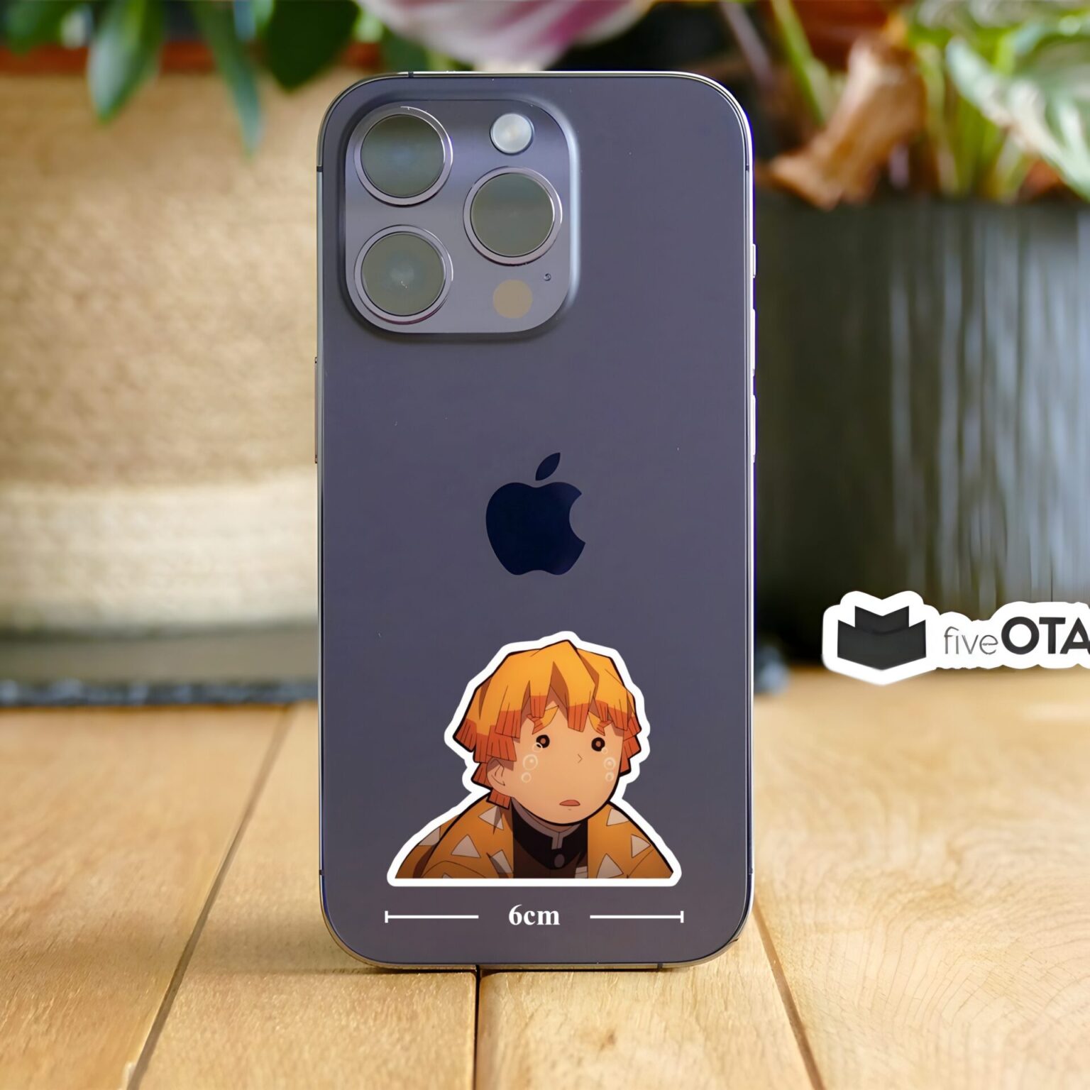 Zenitsu Teary Eyes Sticker