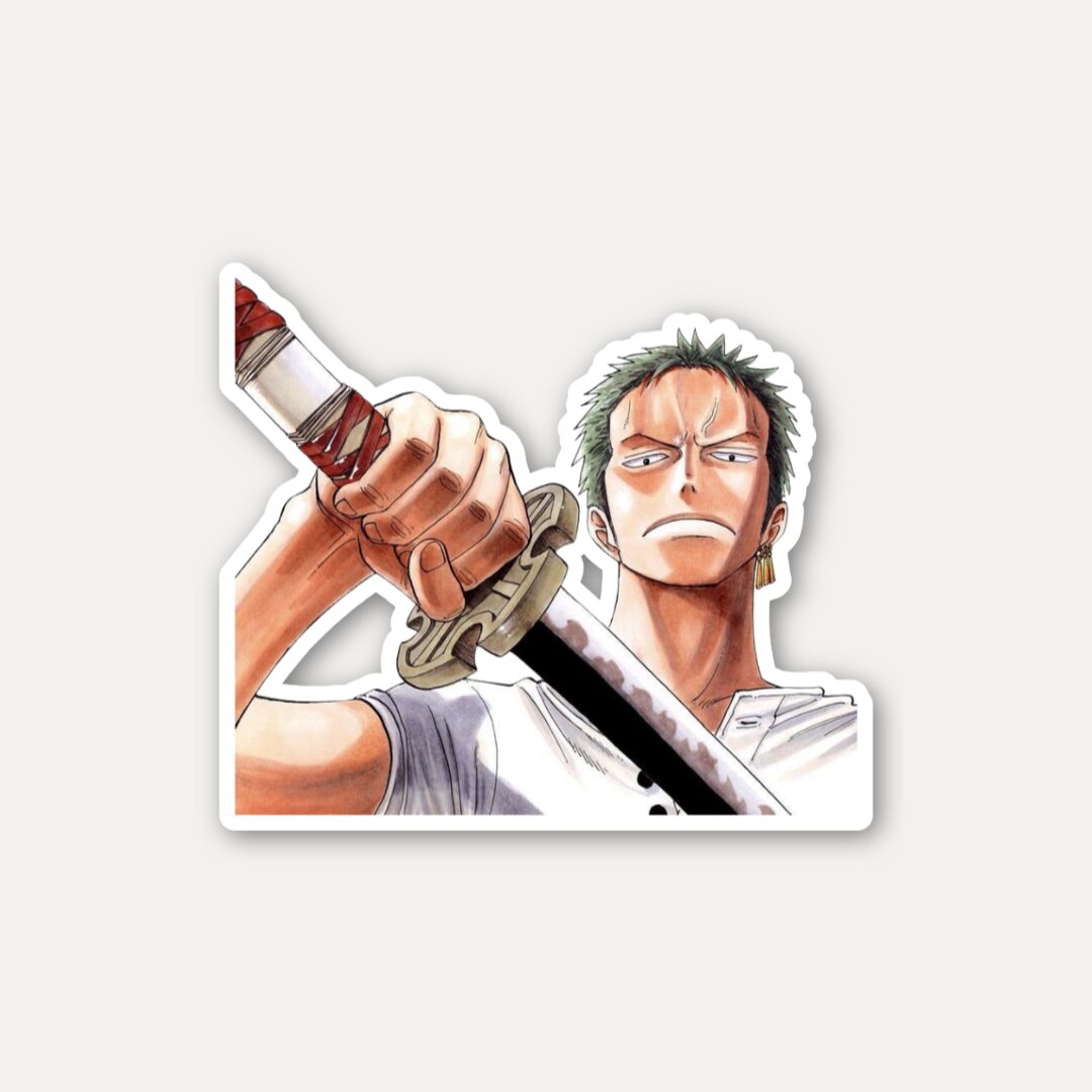 Zoro Sword One Piece Sticker