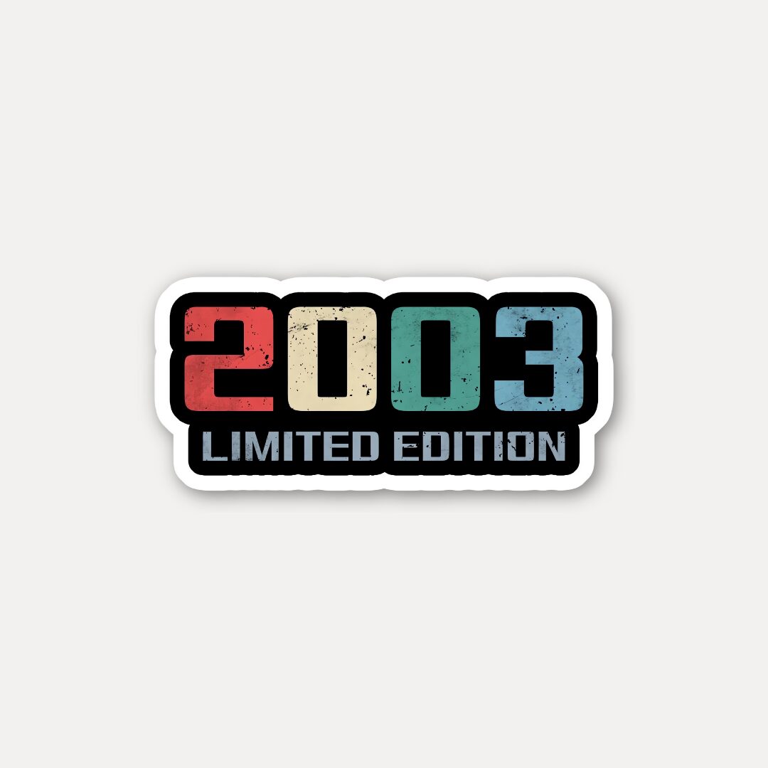 2003 Limited Edition Sticker