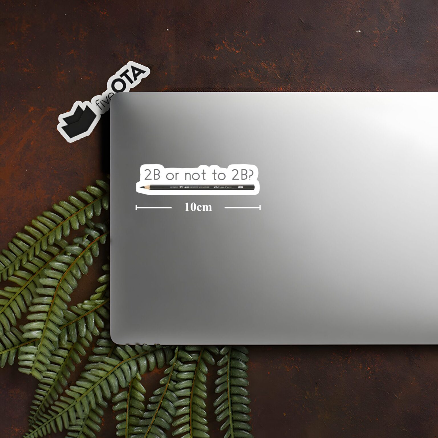 2B or Not 2B Sticker