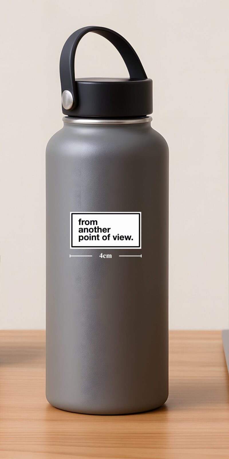 Shop the Another Point of View Sticker with bold typography and minimal design. Durable vinyl for laptops bottles and journals.